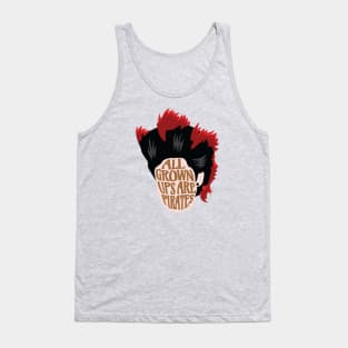 All Grown Ups Are Pirates Tank Top